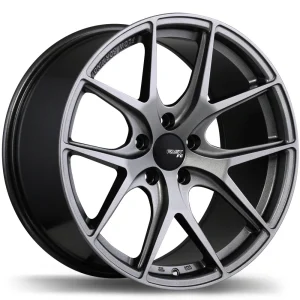 Fast Wheels – FC04 – Grey – 18″x9″ 30mm – All weather Wheels – FC04-1890-44TN+30C726